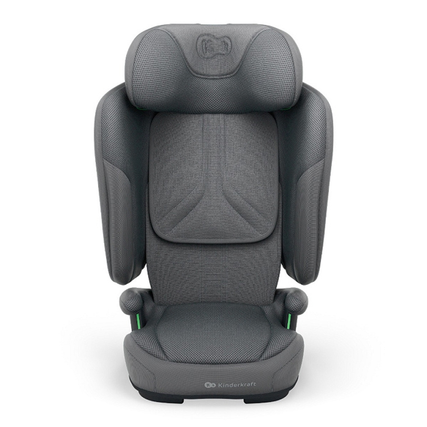 KINDERKRAFT - Skladacia autosedačka UNITY 2 i-Size 100-150 cm sivá