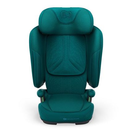 KINDERKRAFT - Skladacia autosedačka UNITY 2 i-Size 100-150 cm tyrkysová