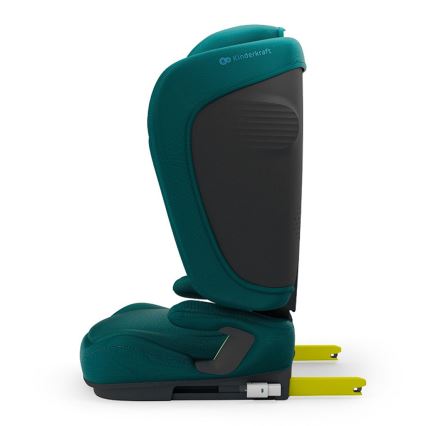 KINDERKRAFT - Skladacia autosedačka UNITY 2 i-Size 100-150 cm tyrkysová