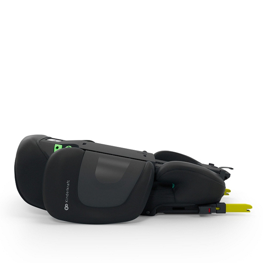 KINDERKRAFT - Skladacia autosedačka XPAND 2 PRO 100-150 cm čierna