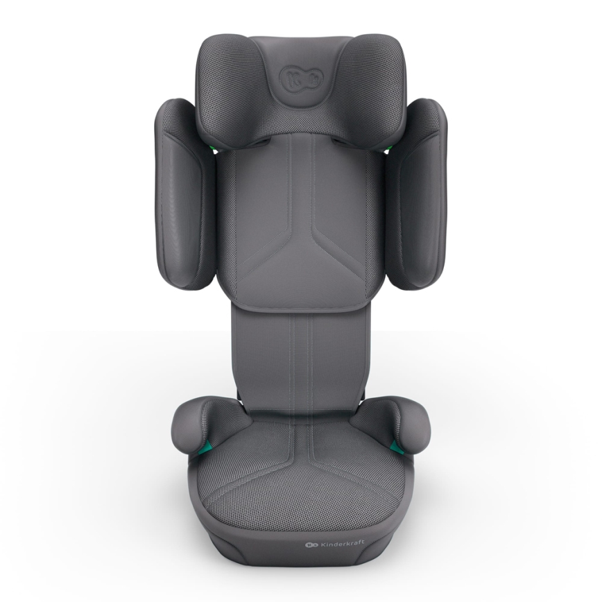 KINDERKRAFT - Skladacia autosedačka XPAND 2 PRO 100-150 cm sivá