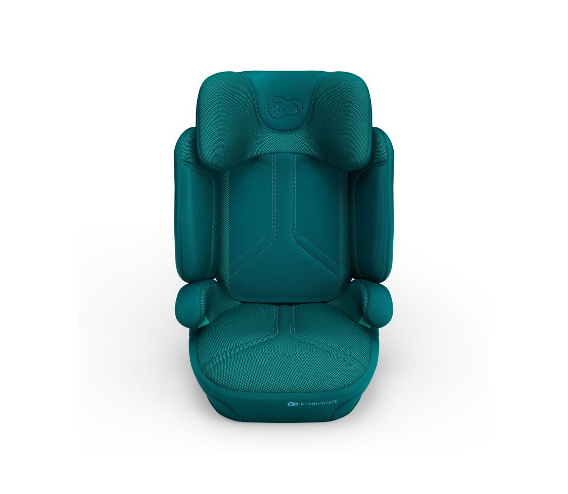 KINDERKRAFT - Skladacia autosedačka XPAND 2 PRO 100-150 cm tyrkysová KCXPPR02GRE0000