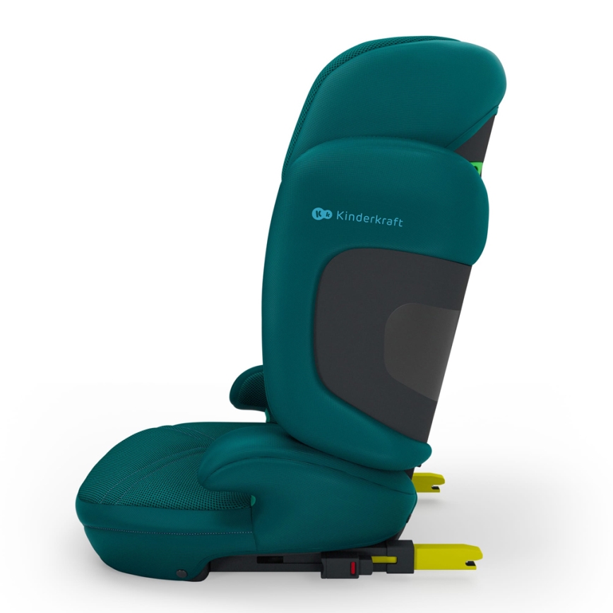 KINDERKRAFT - Skladacia autosedačka XPAND 2 PRO 100-150 cm tyrkysová