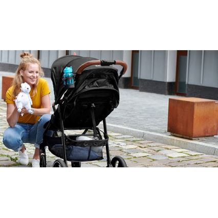 KINDERKRAFT - Športový kočík GRANDE PLUS čierna