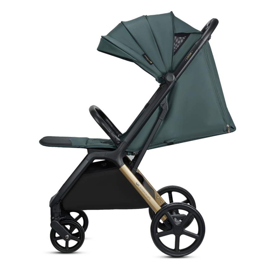 KINDERKRAFT - Športový kočík LOOM zelená