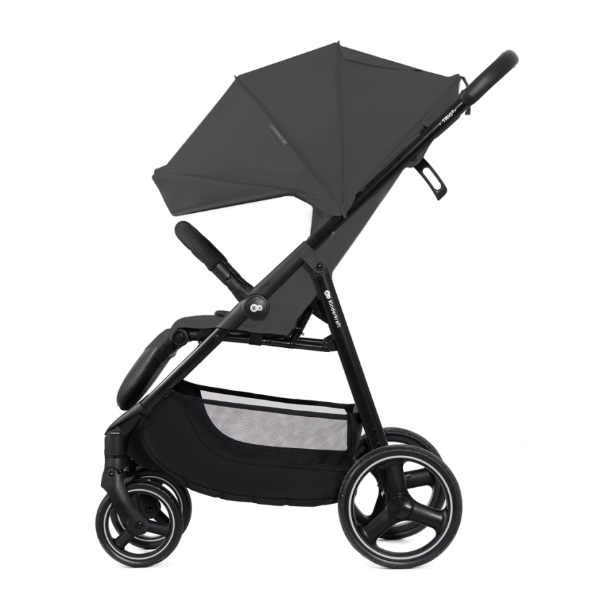 KINDERKRAFT - Športový kočík TRIG 3 Granite grey