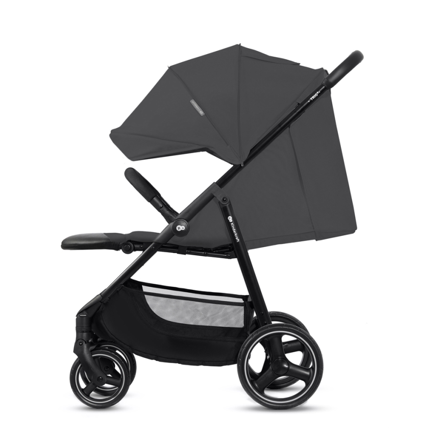 KINDERKRAFT - Športový kočík TRIG 3 Granite grey