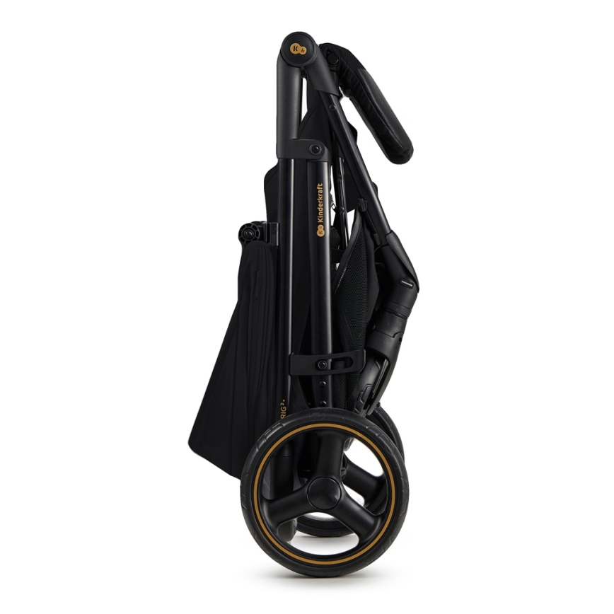 KINDERKRAFT - Športový kočík TRIG 3 Onyx black