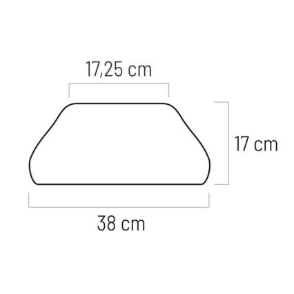 LED Stropné svietidlo PADDY LED/24W/230V biela