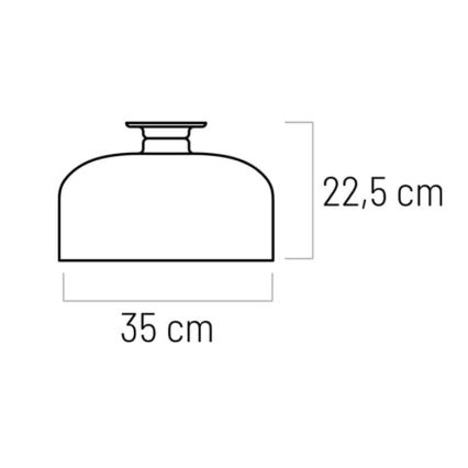 Prisadený luster ABEL 1xE27/11W/230V čierna