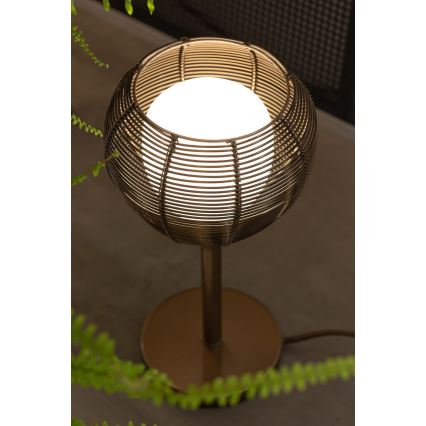 Stolná lampa NEST 1xE14/7W/230V medená