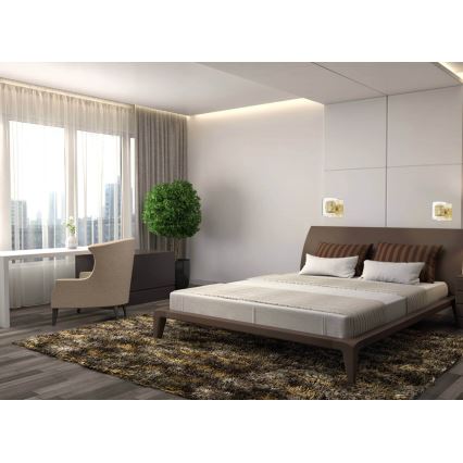 Nástenné svietidlo KLASS 1xG9/3W/230V zlatá