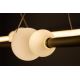 LED Stmievateľný luster na lanku JUNIPER LED/47,5W/230V zlatá + diaľkové ovládanie