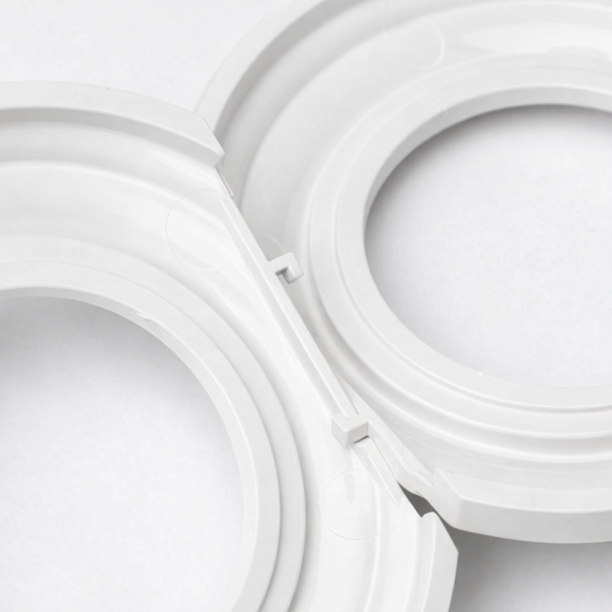 Kliklap - Retro jednopólový vypínač č. 1 a zásuvka SCHUKO 230 V so snehobielym rámčekom