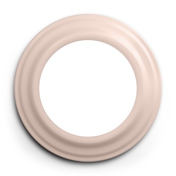 Kliklap - retro rámček, jednoduchý, staroružový