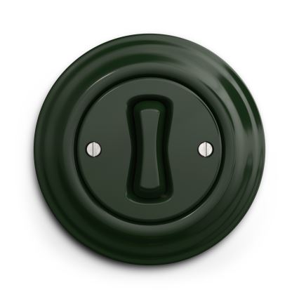 Kliklap - Retro schodiskový vypínač č. 6 zelená