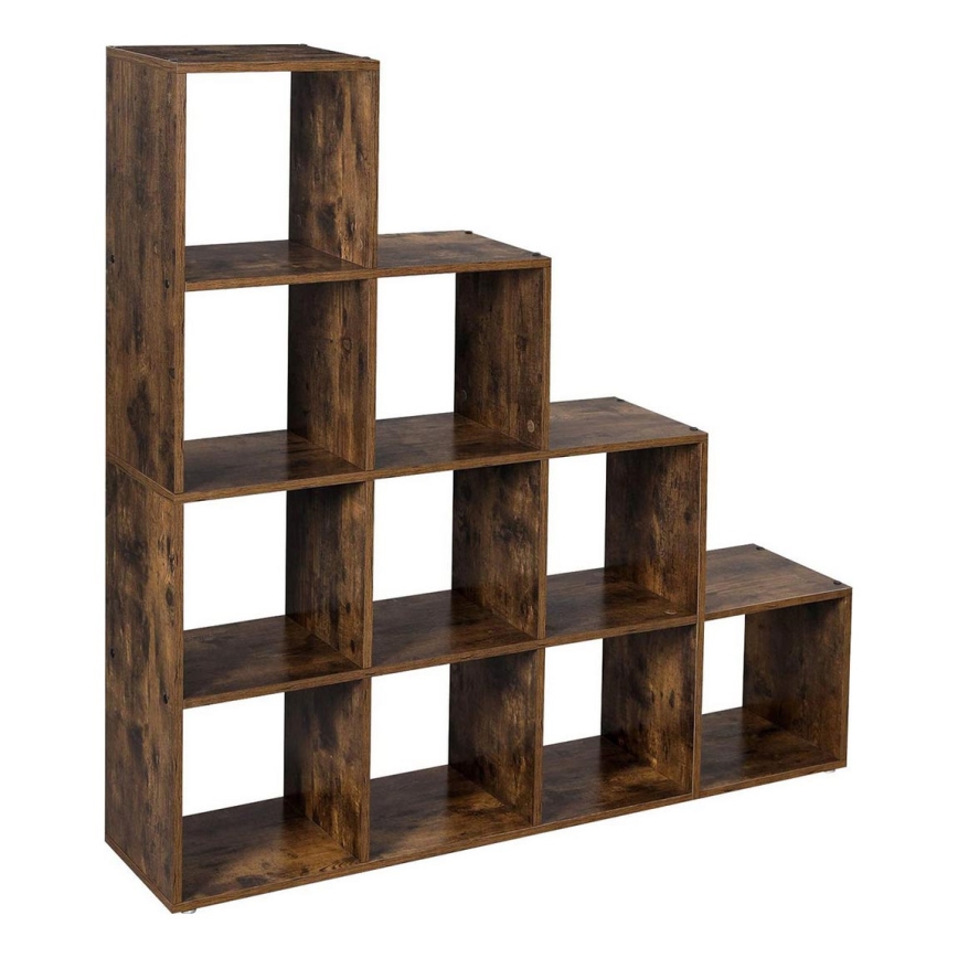 Knižnica DOVARO hnedá