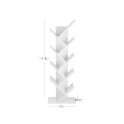 Knižnica LIVARO biela