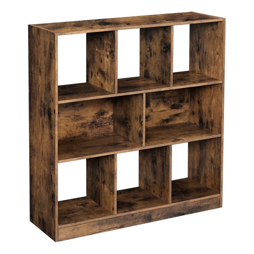 Knižnica NAVARO hnedá