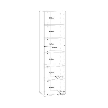 Knižnica URAN biela