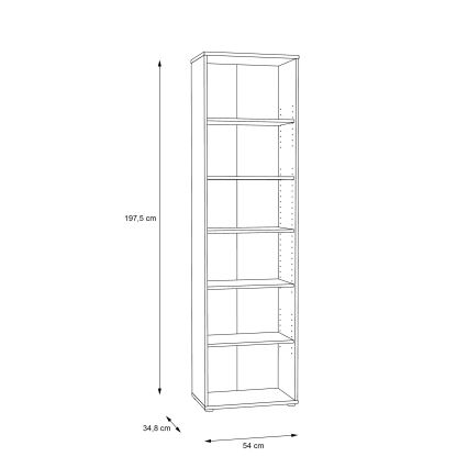 Knižnica URAN dub artisan