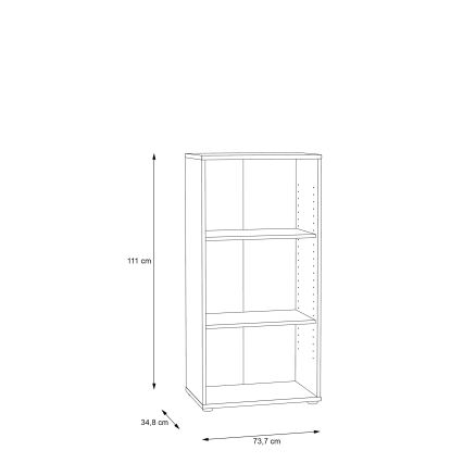 Knižnica URAN dub artisan