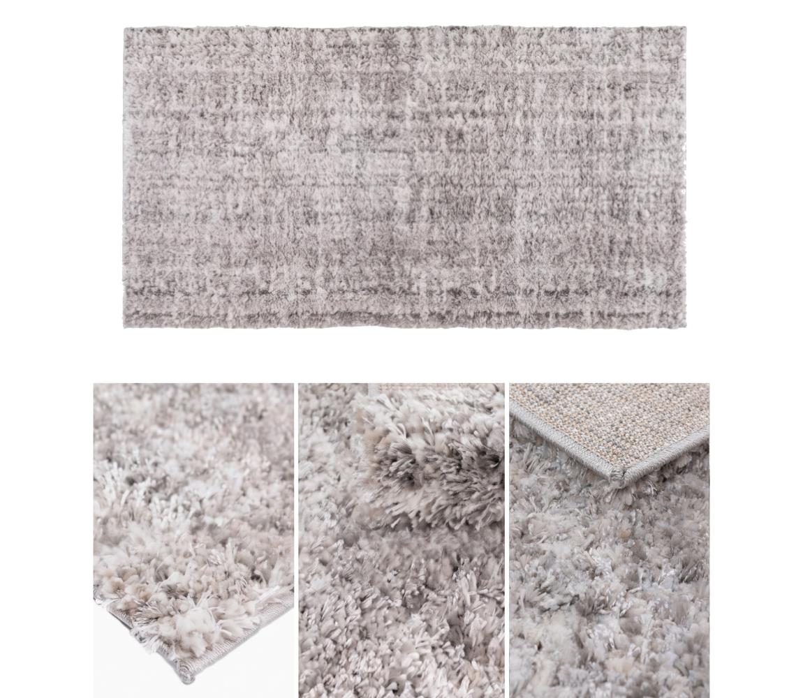 Multidecor Koberec BILBAO SHAGGY 80x150 cm sivý/antracit 509100