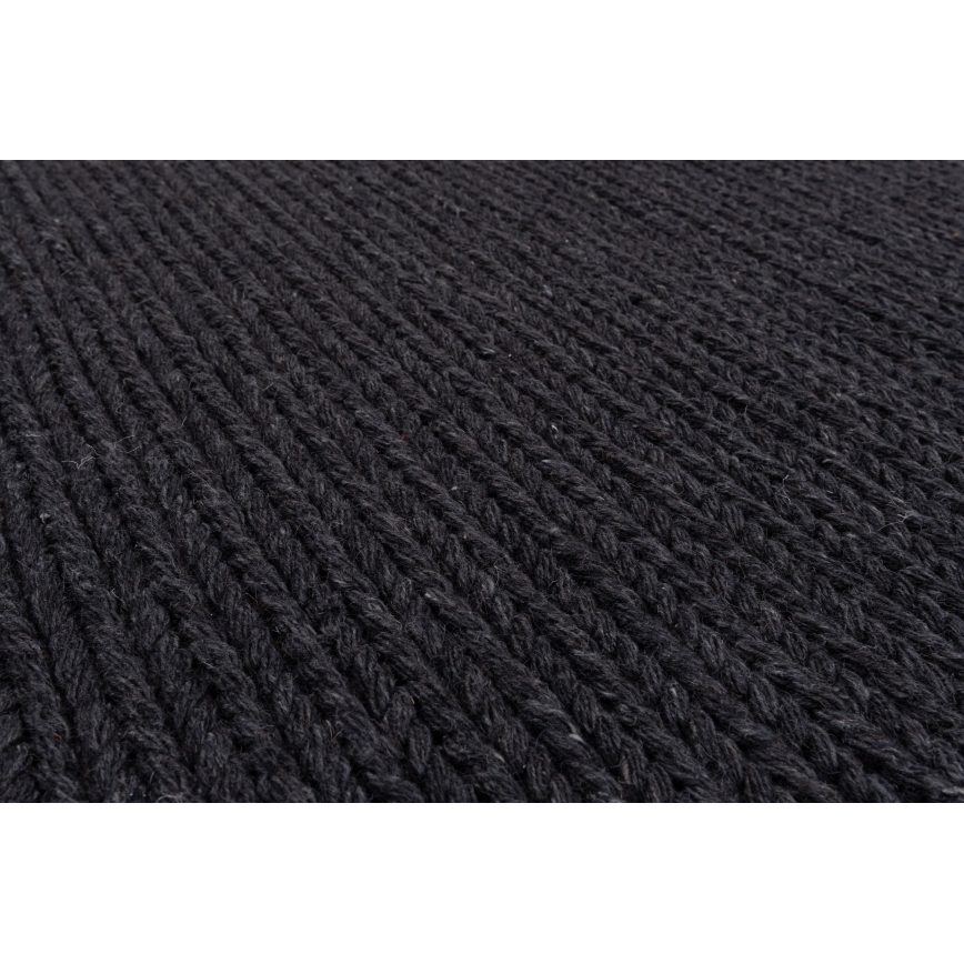 Koberec FIR WOOL 120x170 cm 2600 g/m2 antracit/prírodný