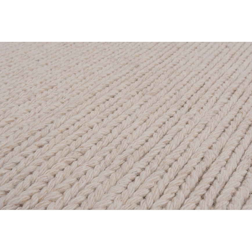 Koberec FIR WOOL 120x170 cm 2600 g/m2 krémový/prírodný