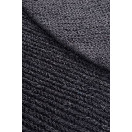 Koberec FIR WOOL 160 cm 2600 g/m2 antracit/prírodný