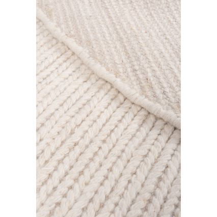 Koberec FIR WOOL 160 cm 2600 g/m2 krémová/prírodná