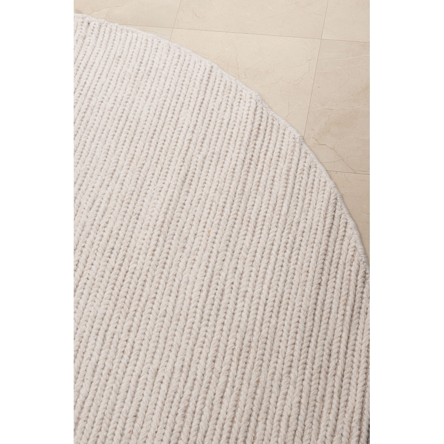 Koberec FIR WOOL 160 cm 2600 g/m2 krémová/prírodná