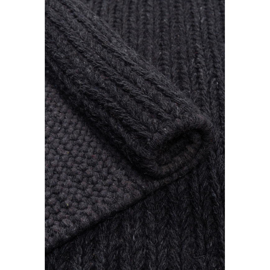 Koberec FIR WOOL 160x230 cm 2600 g/m2 antracit/prírodný