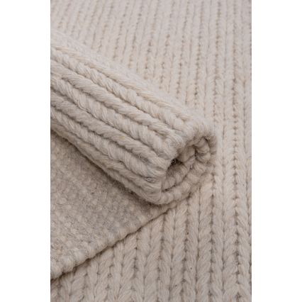 Koberec FIR WOOL 160x230 cm 2600 g/m2 krémová/prírodná