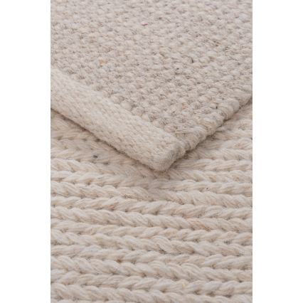 Koberec FIR WOOL 200x300 cm 2600 g/m2 krémová/prírodná