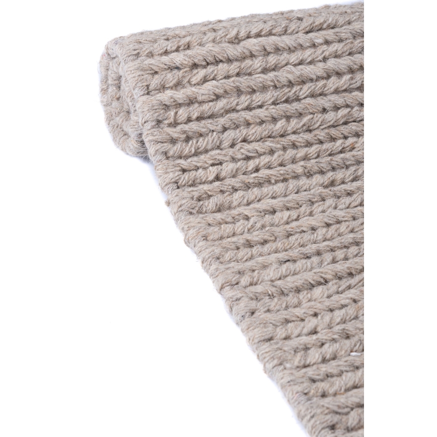 Koberec FIR WOOL 70x140 cm 2 600 g/m2 béžový/prírodný