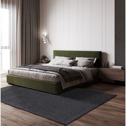 Koberec FIR WOOL 70x140 cm 2600 g/m2 antracit/prírodný