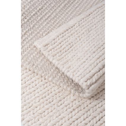Koberec FIR WOOL 70x140 cm 2600 g/m2 krémový/prírodný