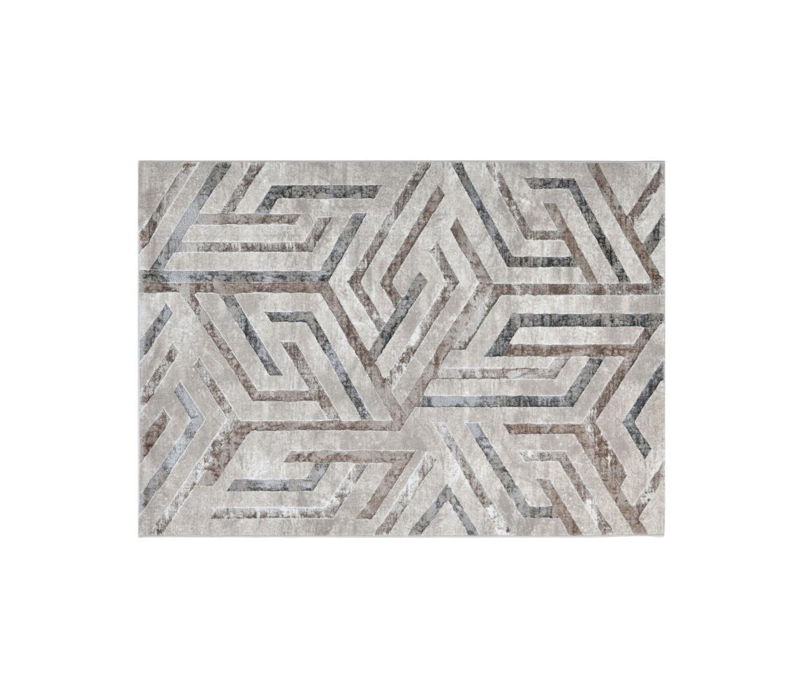 Multidecor Koberec GRECE 120x170 cm, 2150 g/m2, béžovo-šedý 509288