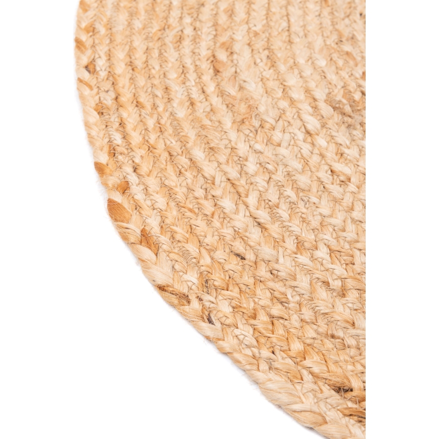 Koberec JUTA 140 cm béžový/prírodný