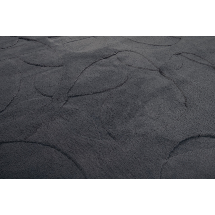 Koberec RABBIT 3D 120x170 cm antracit