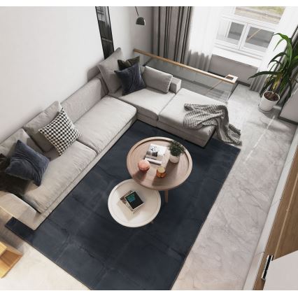 Koberec RABBIT 3D 120x170 cm antracit