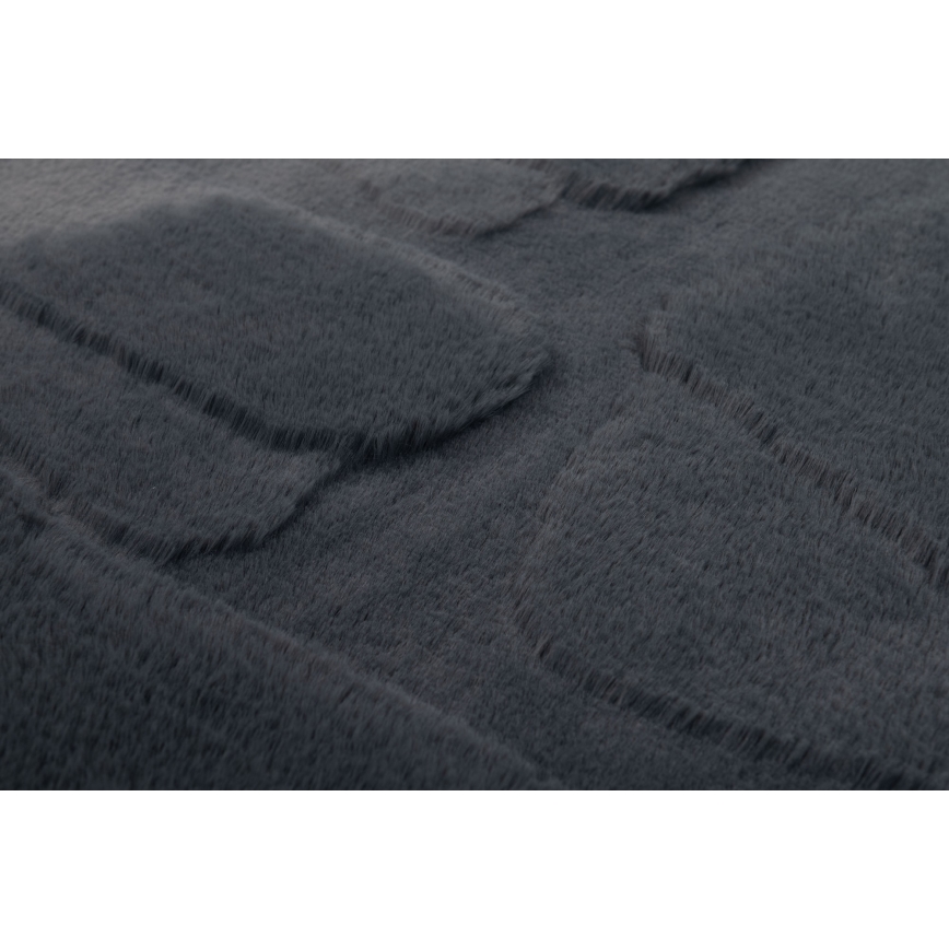 Koberec RABBIT 3D 120x170 cm antracit