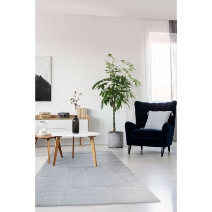 Koberec RABBIT 3D 120x170 cm svetlosivý