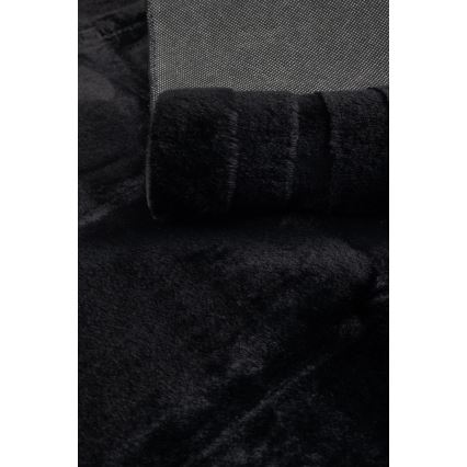 Koberec RABBIT 3D 80x150 cm čierny