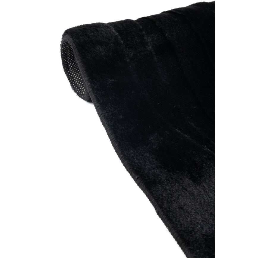 Koberec RABBIT 3D 80x150 cm čierny