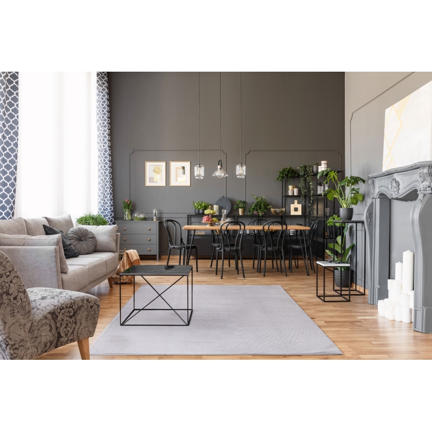 Koberec RABBIT-FOX 160x230 cm sivý