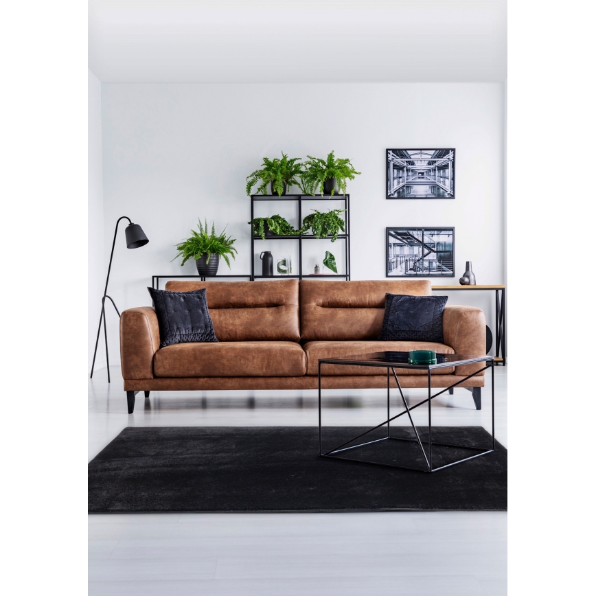 Koberec RABBIT-FOX 60x100 cm, čierny