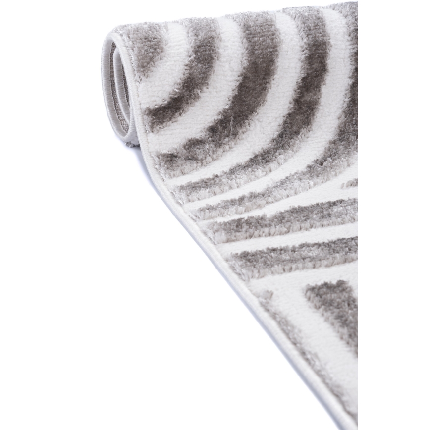 Koberec SALAMANCA 160x230 cm sivá/biela