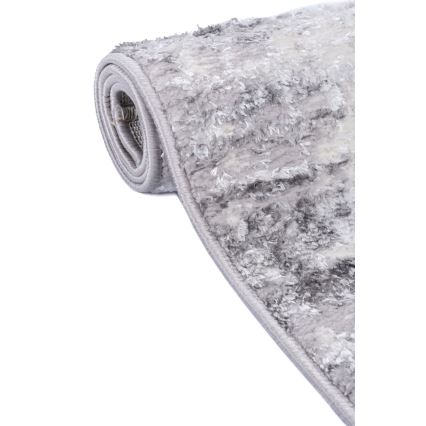 Koberec SALAMANCA 67x120 cm sivá/biela